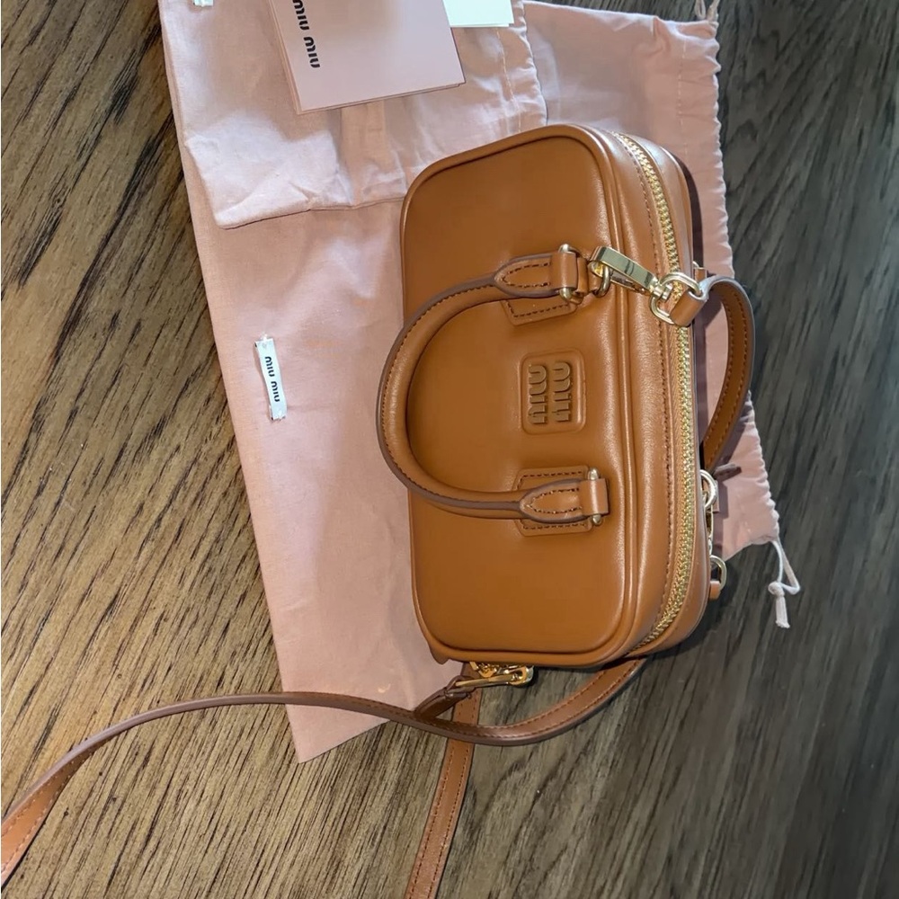Miu Miu Caramel Mini Bag